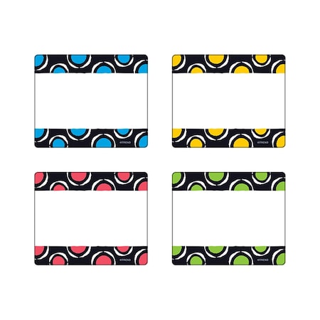 Trend Enterprises Bold Strokes Circles Terrific Labels, 36PK T-68901